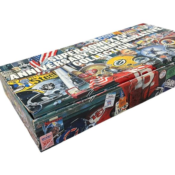 Super Bowl XXV Anniversary Commemorative Collection Box Set - Picture 16 of 16